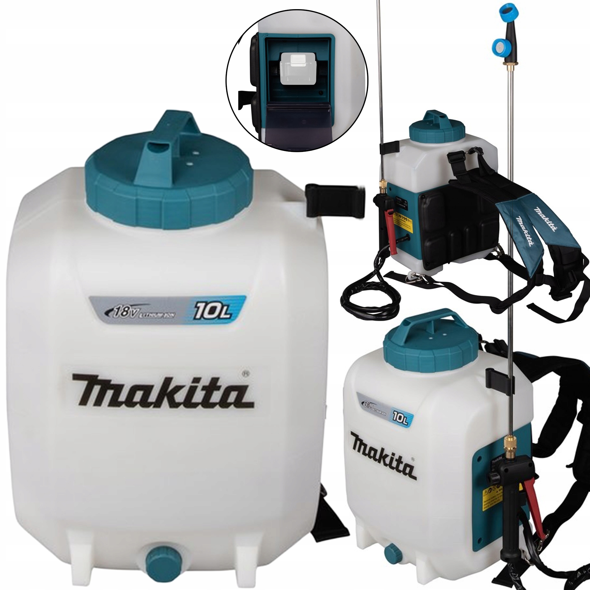 Opryskiwacz akumulatorowe Makita DUS108Z 10 l